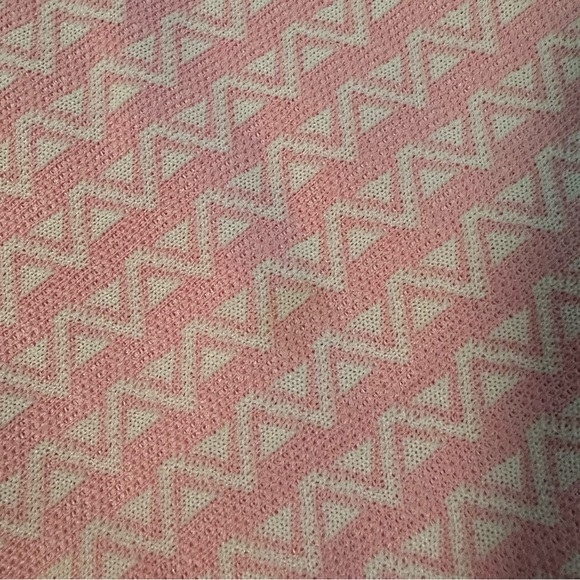 Vtg Handmade Pink & White Striped Tank Top - Picture 7 of 8